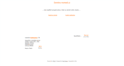 Desktop Screenshot of montedi.cz